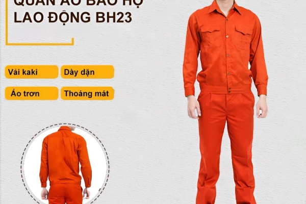 Quần áo bảo hộ màu Cam